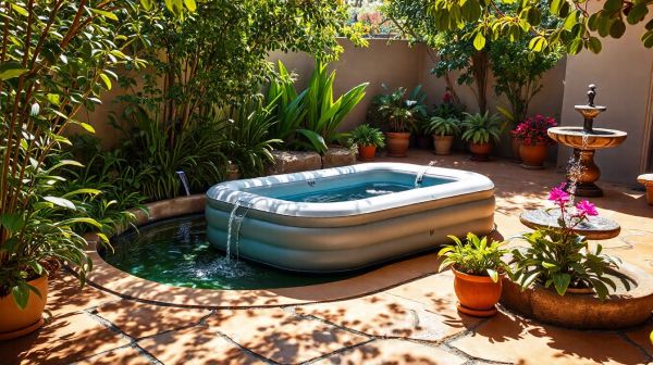 Guide d'achat des mini piscines coque pour aménager votre jardin