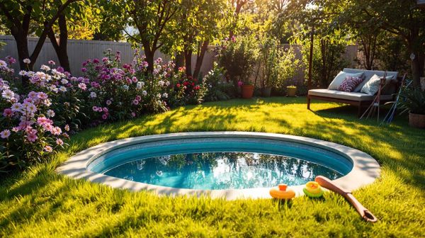 Guide d'achat des mini piscines coque pour aménager votre jardin