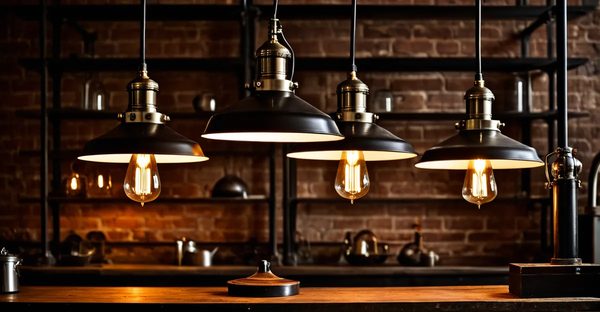 Lampes industriels : alliez vintage et modernité chez vous