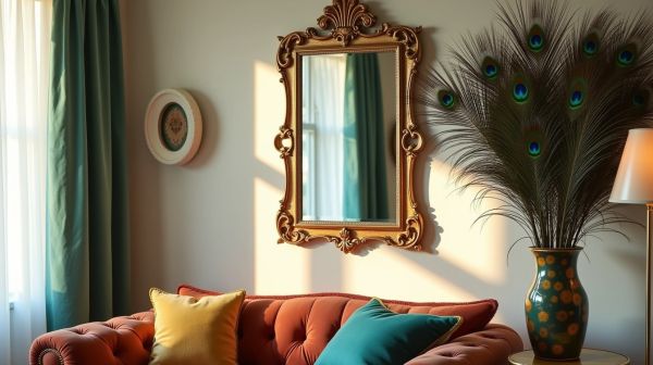 Le lustre en plume, l'accent déco du moment
