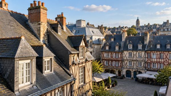 Les matériaux de toiture préférés des maisons à Rennes
