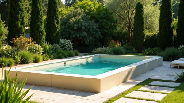 L'installation rapide de mini piscines coque pour votre jardin